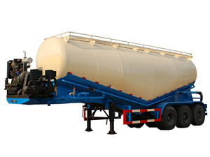 powder transport semitrailer