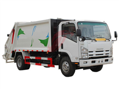 ISUZU 8 cbm refuse compactor truck