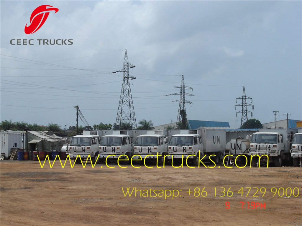 CEEC manufacture mobile workshop trucks for UN project