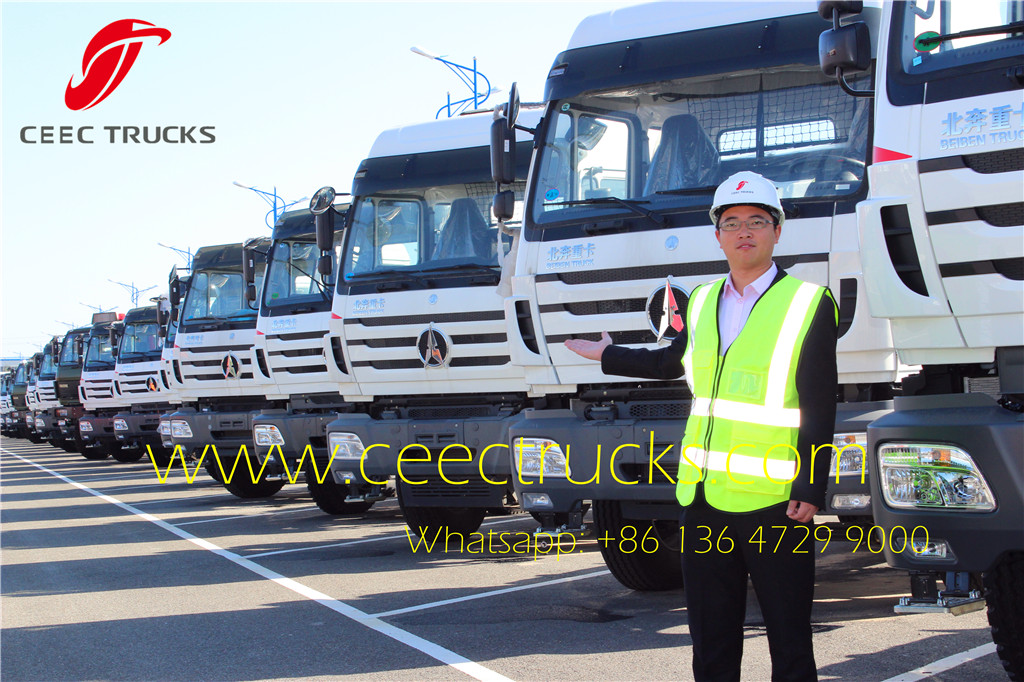 CEEC TRUCKS supply beiben 10 wheel tractor trucks