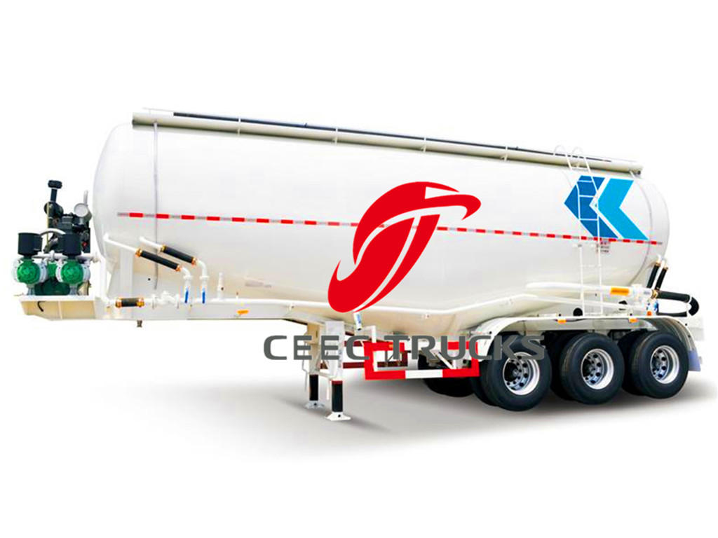 50 CBM heavy cement bulk tanker semitrailer sale