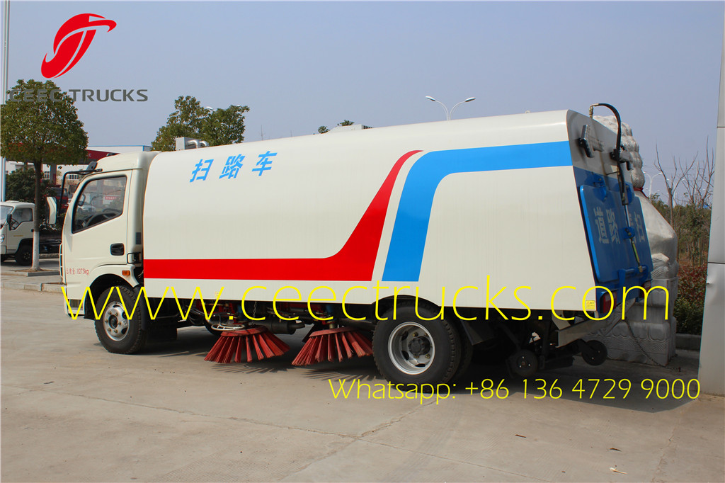 Dongfeng 6 CBM road sweeper vehicle
