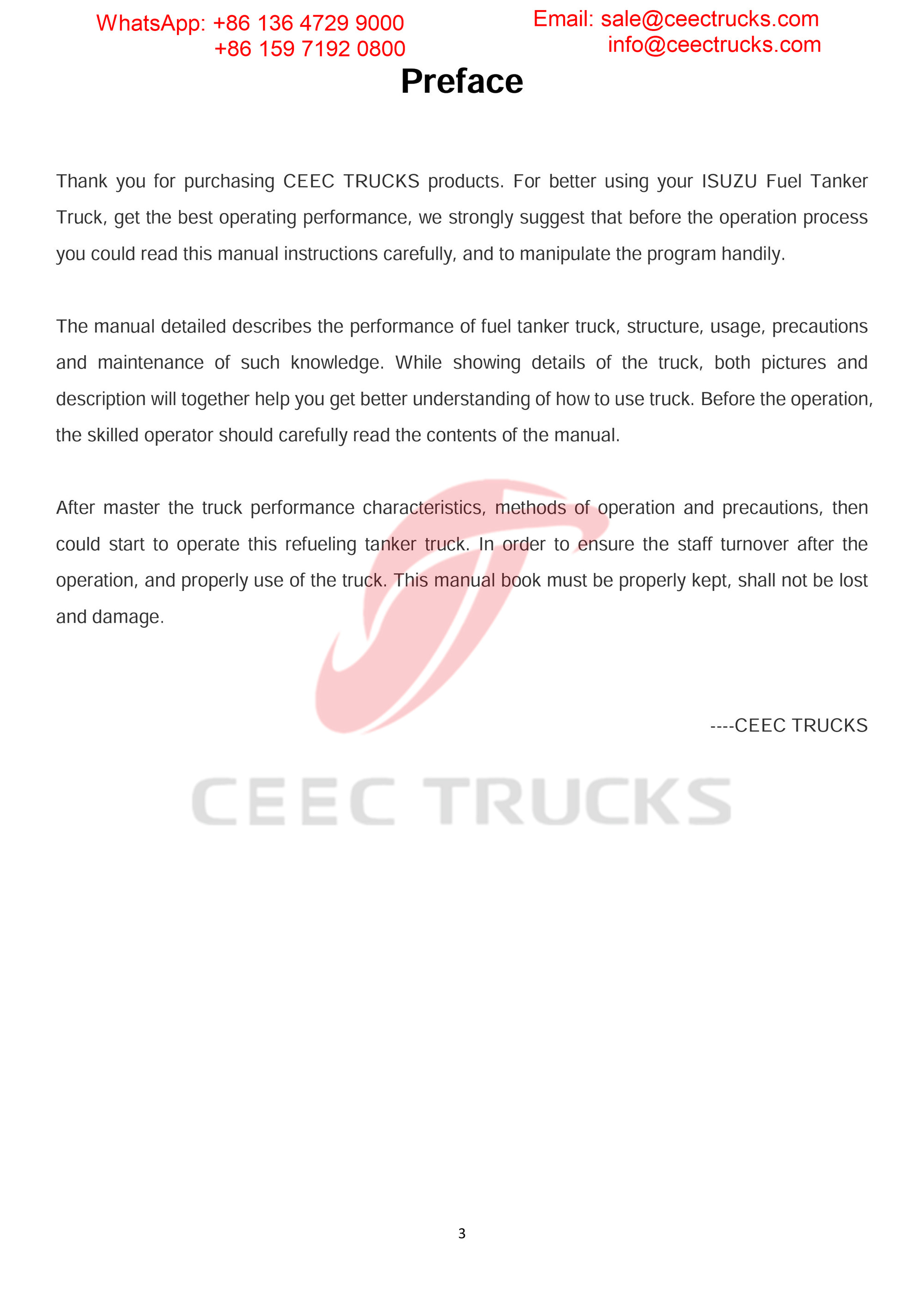 isuzu 5000liters fuel truck export Dubai