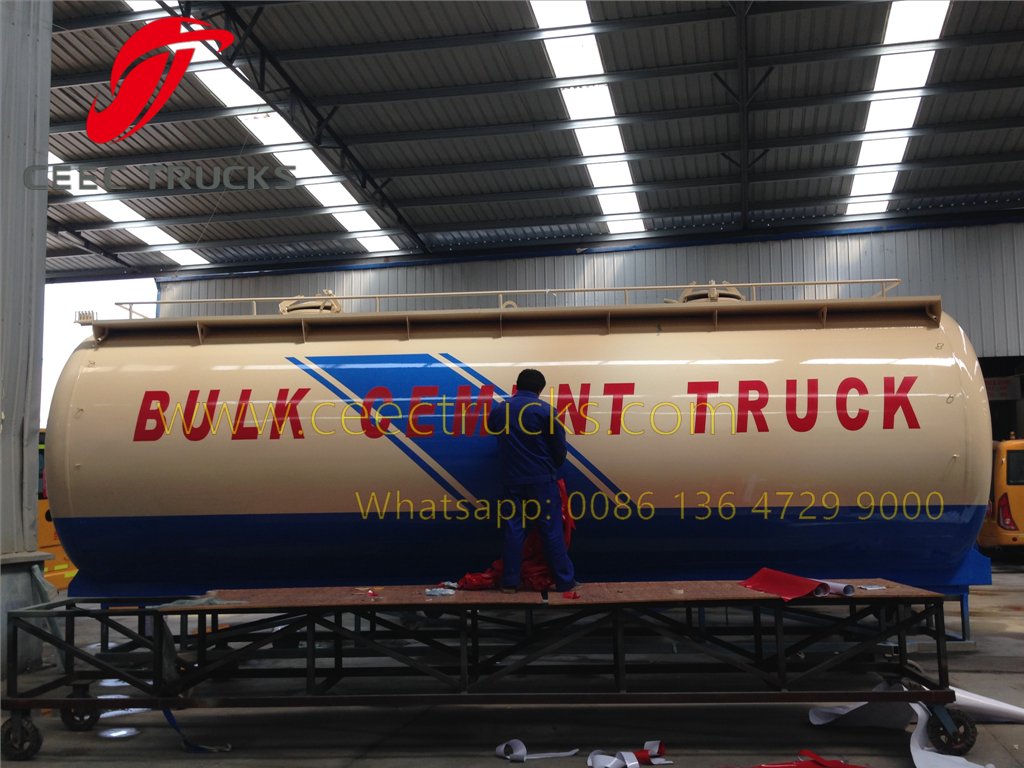 China best painting for tanker trucks
