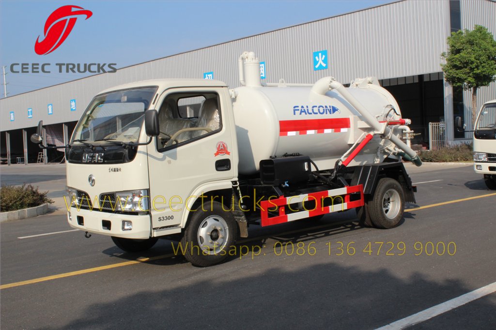dongfeng sewage suction truck