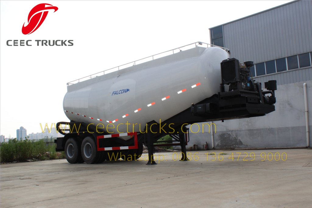 bulk cement semitrailer