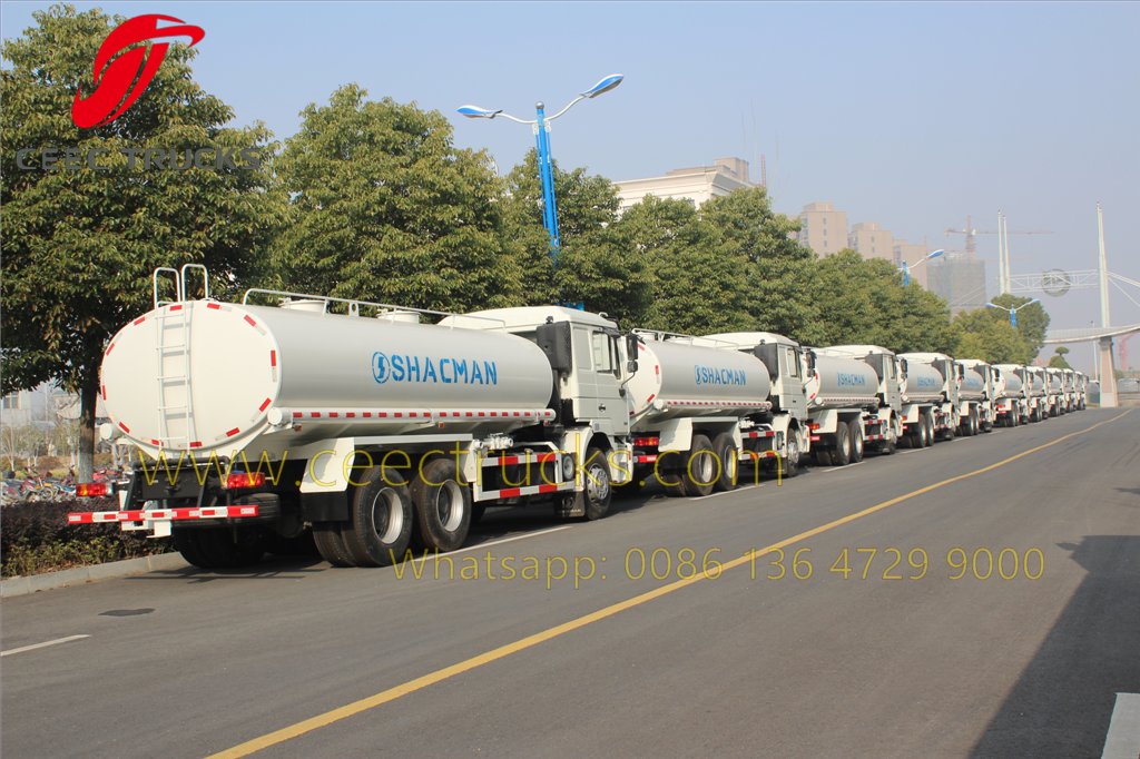 shacman water tanker truck
