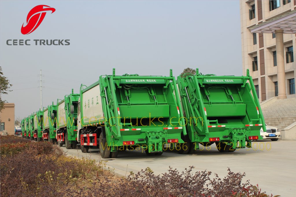 dongfeng refuse compactor truck
