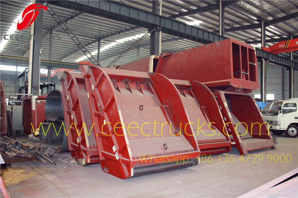 CEEC TRUCKS manufacture garbage compactor tailgate and body device