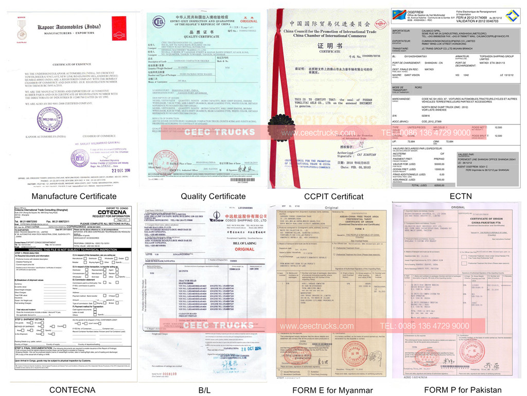 CEEC EXPORT documents
