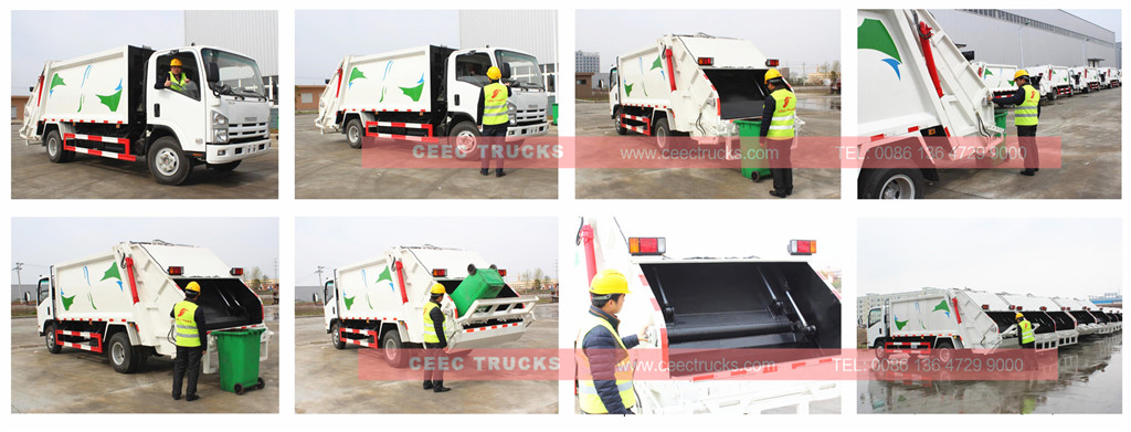 CEEC Garbage compactor truck inspection