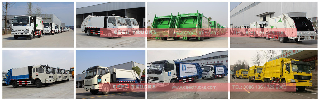 Garbage compactor factory stock