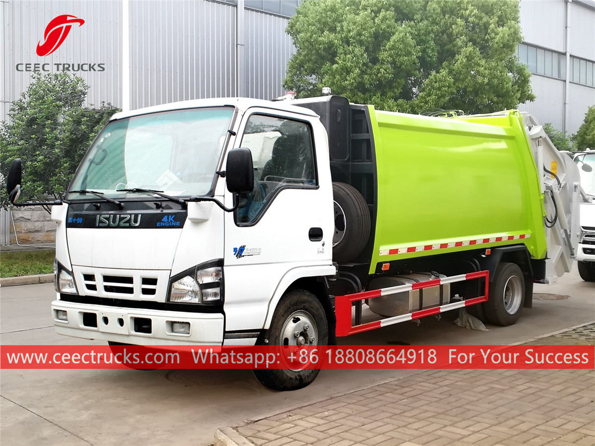 China ISUZU Garbage compressor truck