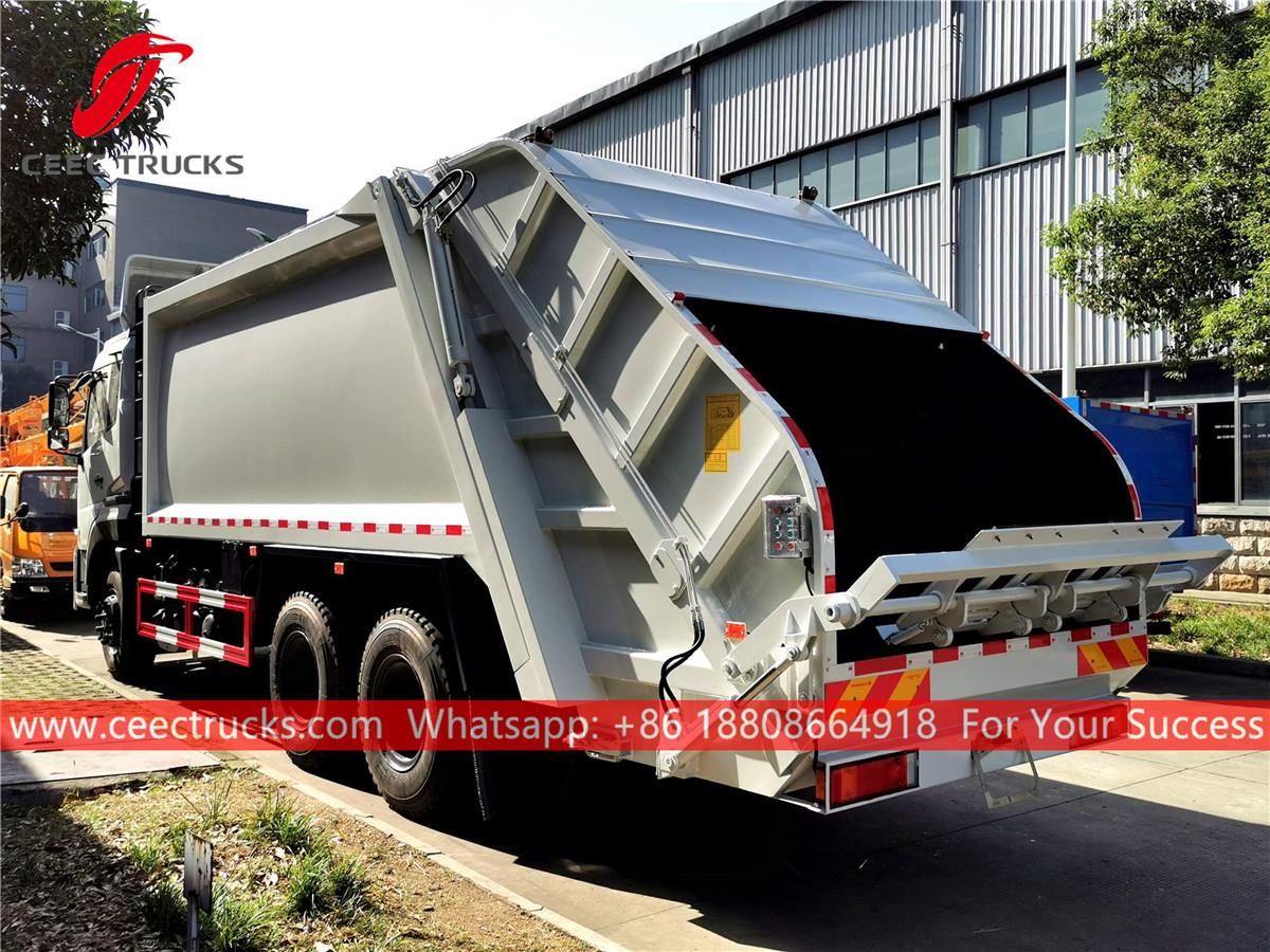 6*4 RHD Garbage collection truck