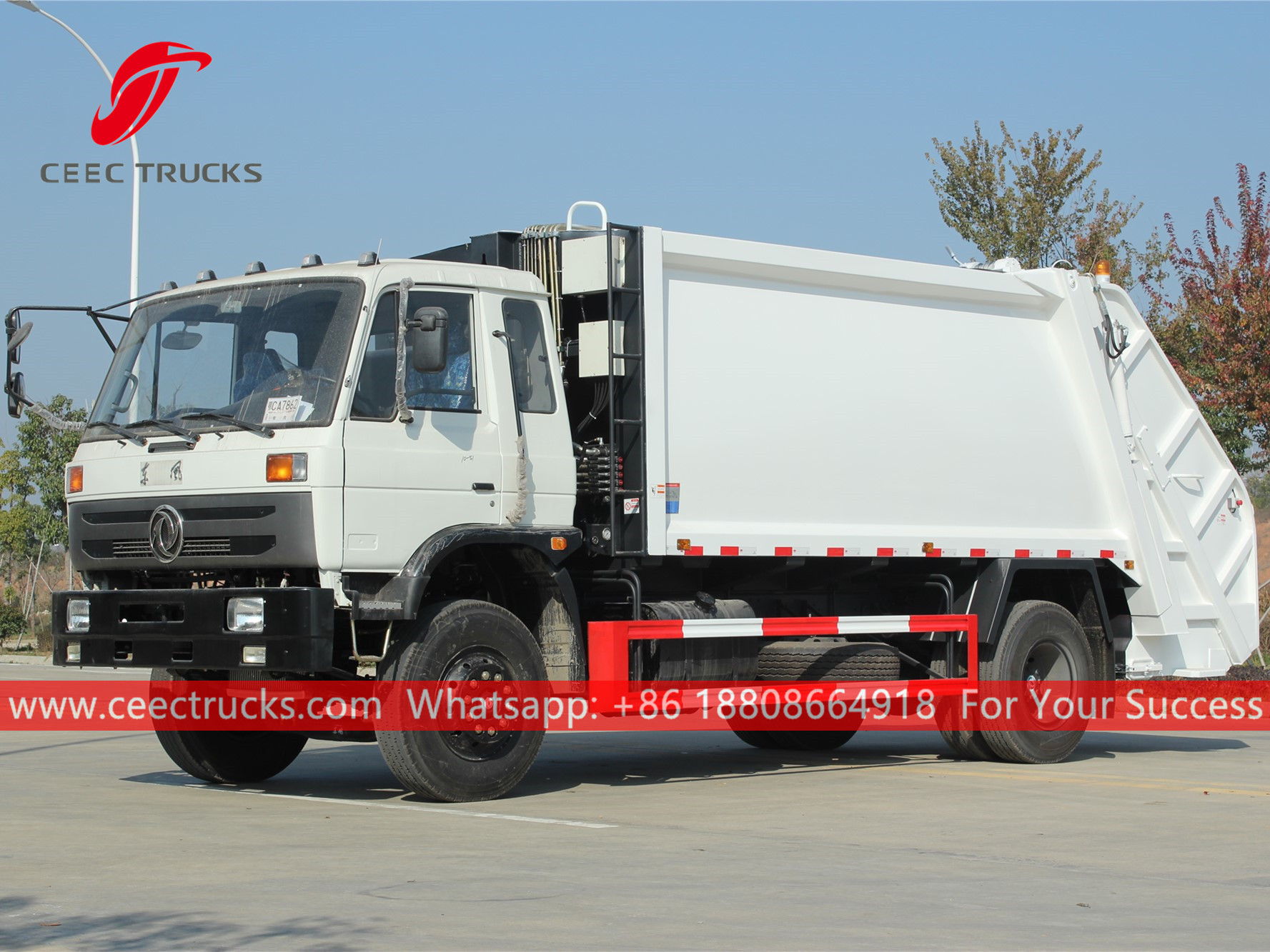 Refuse compact truck for sale