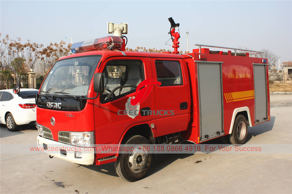 Dongfeng 3,000 liters fire lorry