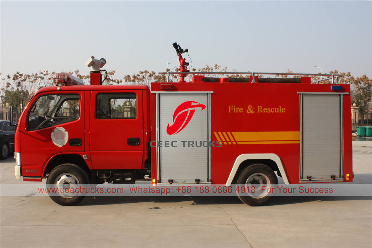 Dongfeng 6 wheeler fire truck