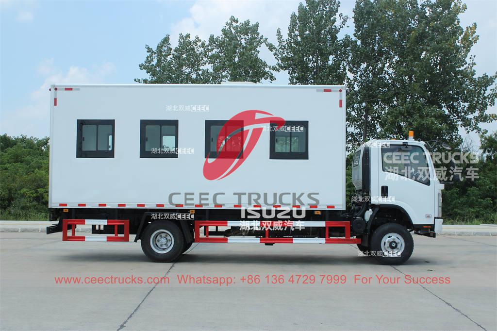 Factory outlet ISUZU 700P 4WD off-road soldier transport truck
