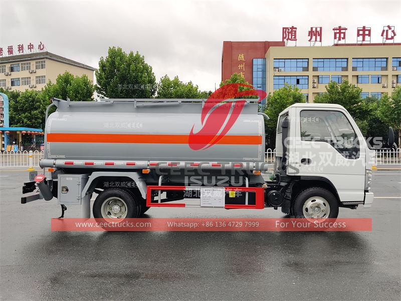 Custom-made ISUZU 100P 5CBM diesel tank truck for sale