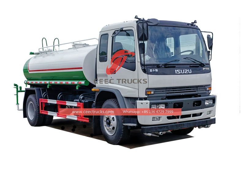 ISUZU FTR 12,000L Water tanker truck to Vietnam