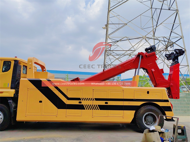 HOWO Road Wrecker 18 ton Truck Exported to South America