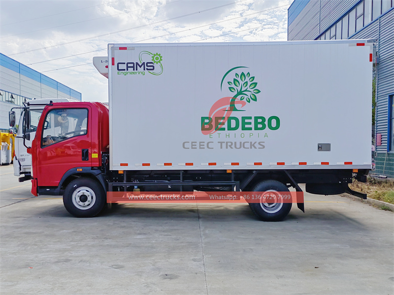 5 tons Refrigerator Cargo Van