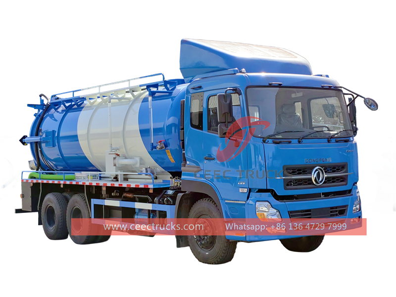 Dongfeng vac pump combination truck