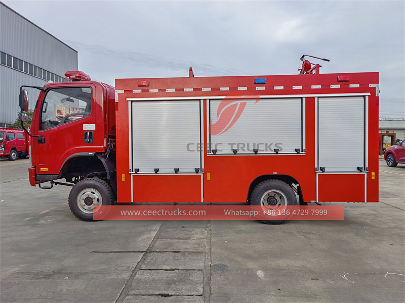 FAW forest fire fighting truck