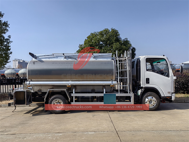 RHD ISUZU fuel transfer tanker truck