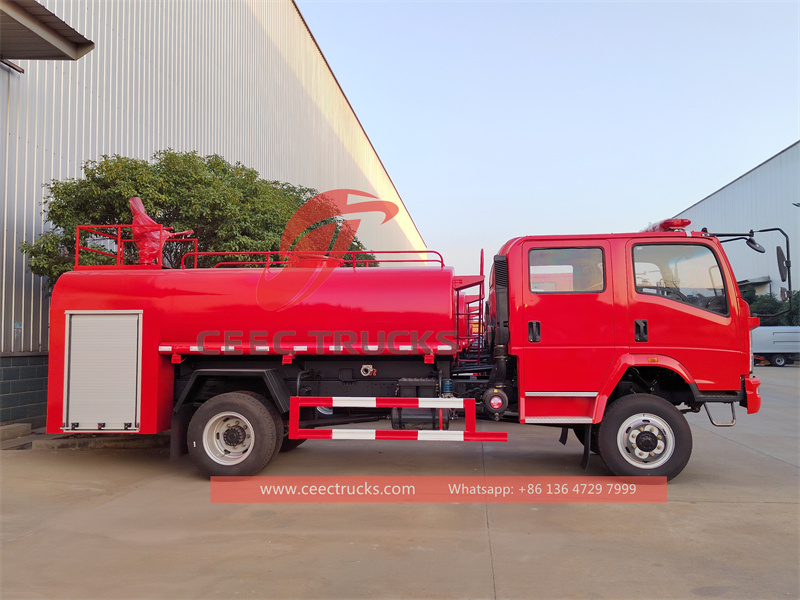 Howo 4x4 drive fire engine