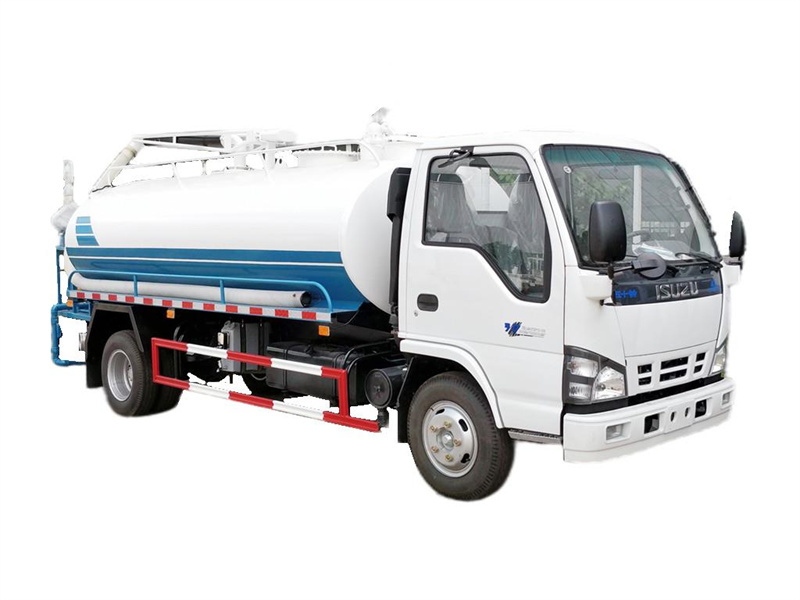 Isuzu NKR sewage cleaning truck