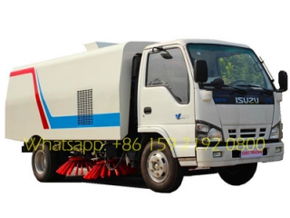 Manufacturer low price sale ISUZU 5CBM road sweeper