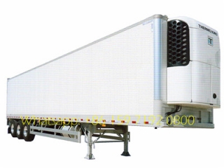 TOP quality 3 axle Refrigerated Semitrailer export Africa