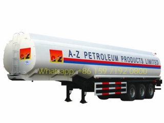 best quality 42 CBM fuel tanker semitrailer for sale