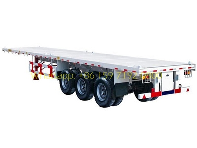 70T Bogie suspension trailer hot sale in Africa countries