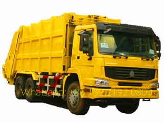 howo 336HP china garbage truck 20 CBM capacity waste management vehicle