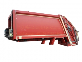 Low price sale 14000 Liters refuse compressed truck refit structure
