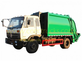 Famous China DongFeng 12 CBM waste compactor truck