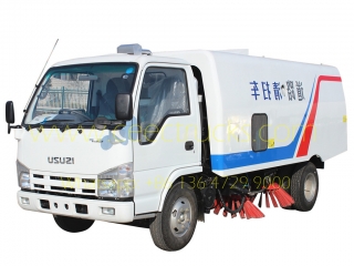ISUZU 4CBM road sweeper low price