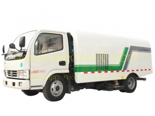 Dongfeng 5000L vacuum road sweeper truck - CEEC