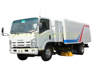 2017 sale ISUZU 8000L road sweeper truck