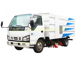 ISUZU 5 CBM road sweeper truck