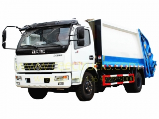 Dongfeng 8CBM garbage compactor truck HOT sale