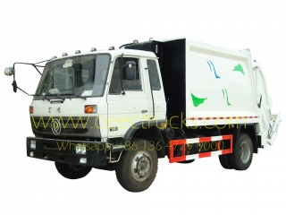 10 cbm Dongfeng garbage compactor truck