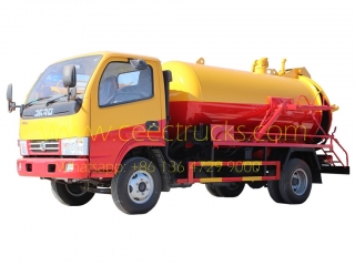 Dongfeng 4,000L Septic suction pump truck - CEEC