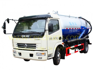 Dongfeng 8,000L Cesspool suction truck