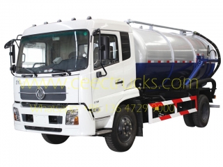 Dongfeng 10,000L vacuum tank truck - CEEC