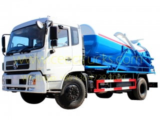 Dongfeng 10,000L vacuum sewer truck - CEEC