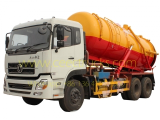 Dongfeng 16CBM vacuum sewage suction tanker truck - CEEC