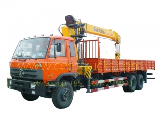 Telescopic 14T mounted boom crane trucks